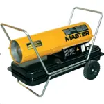 Direct oil fired air heater, 40kW, 230V