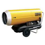 Direct oil fired air heater, 70kW, 230V