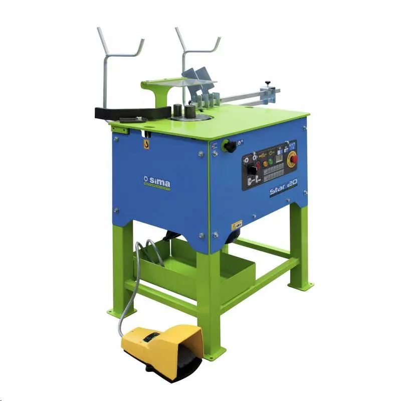 Reinforced bar bending work table, <20mm, 230V
