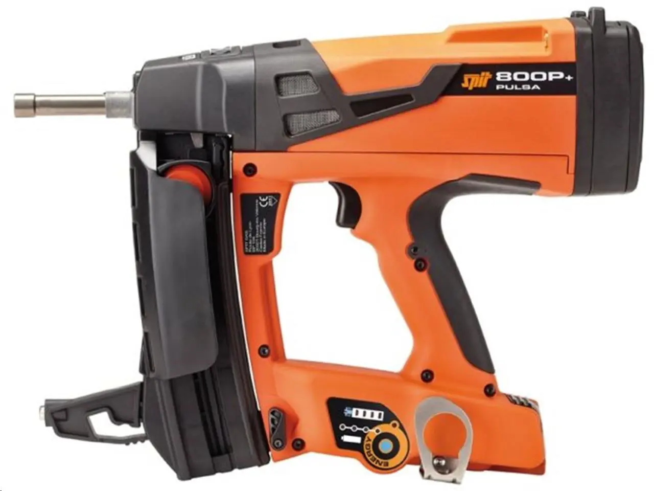 Battery nailer for electrical and plumbing fixings fastening