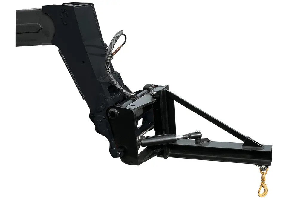 Swing jib for telescopic handler