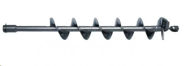 Drill bit, for two person earth drill, 100mm