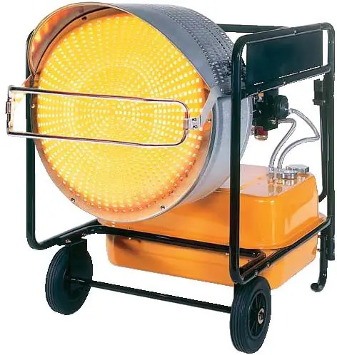 Infrared Diesel Heater, 40kW, 230V