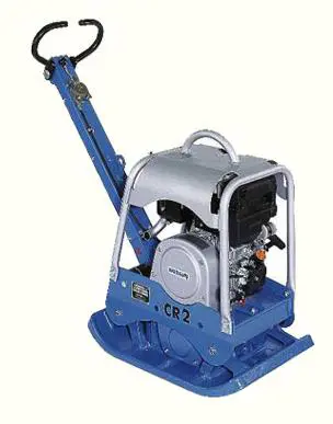 Plate compactor, 143 kg, gasoline, reverse