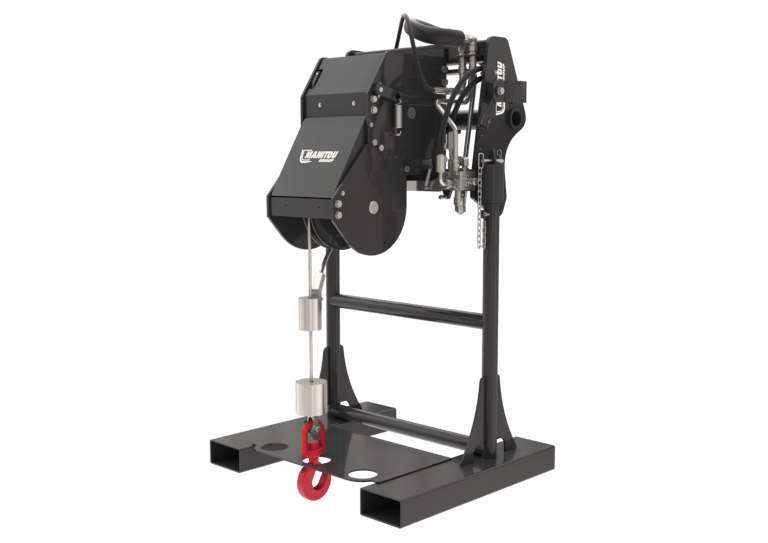Hydraulisk vinsch, <6 t för teleskoplastare