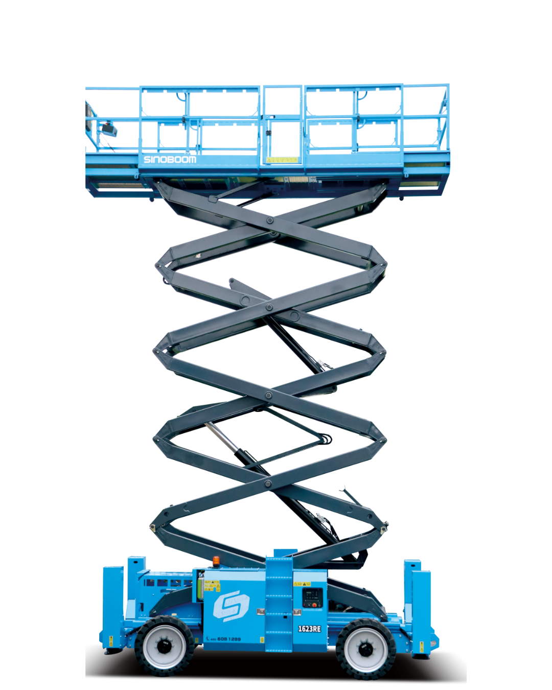 Saxlift (el, batteri, 4WD), 33 m