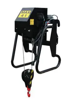 Hydraulisk vinsch, <5 t för teleskoplastare