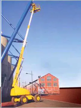 Bomlift teleskop (diesel, 4WD), 21 m