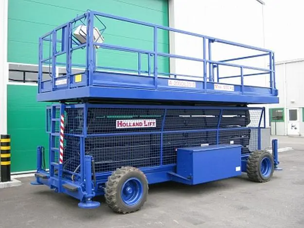 Saxlift terrängående (diesel, 4WD), 22 m