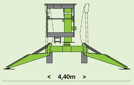 Släpvagnslift (el, 230V), 17 m