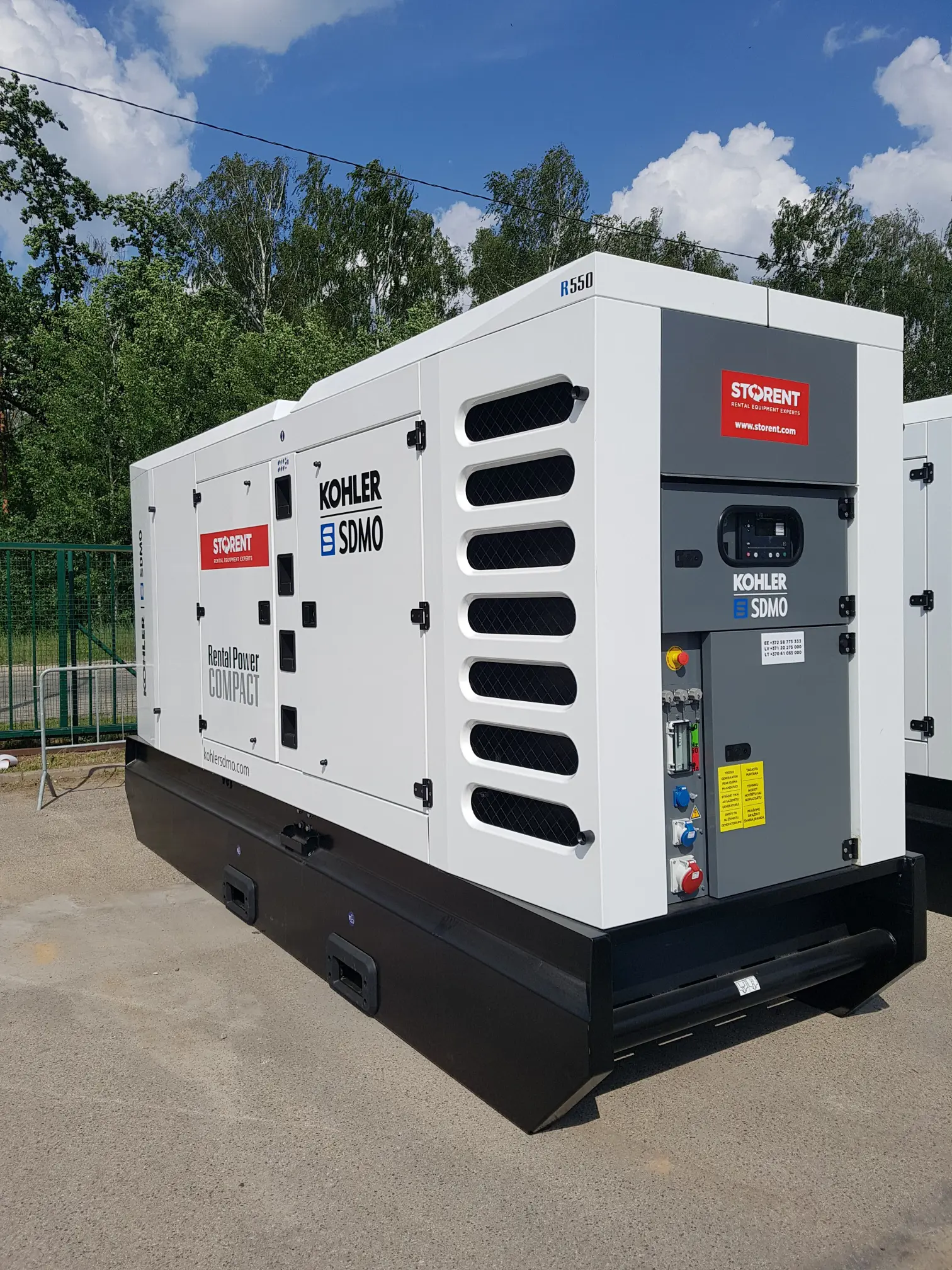 Elverk (diesel) stationär, <400 kW